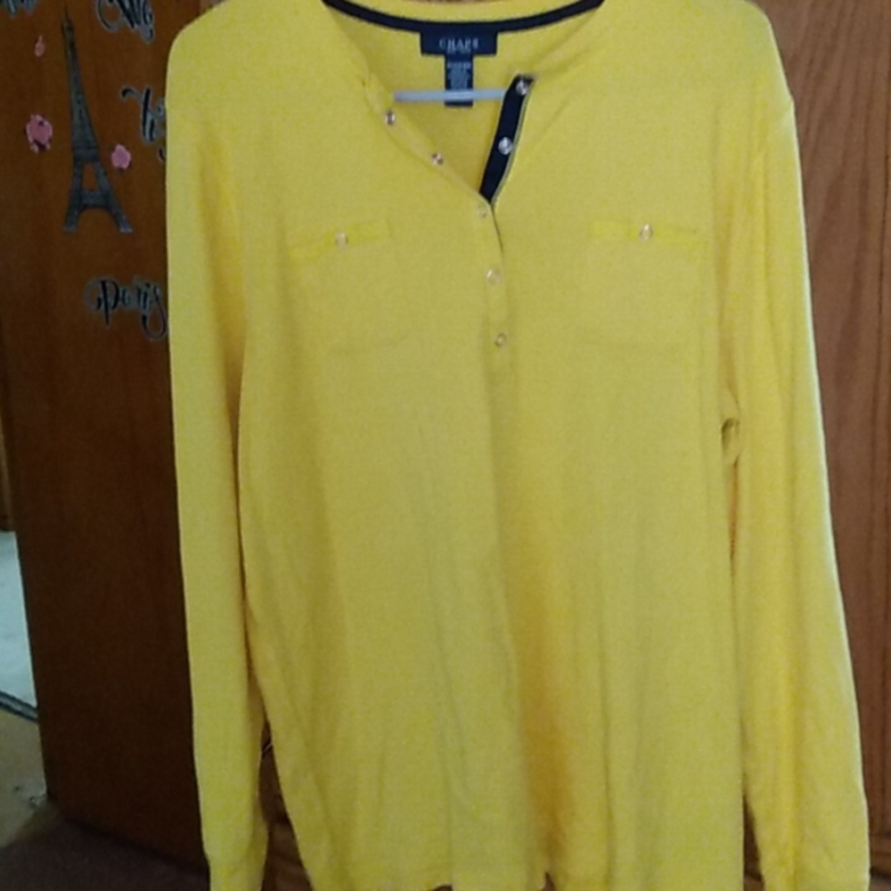 Women's plus size (2X)  long sleeved shirt by Chaps